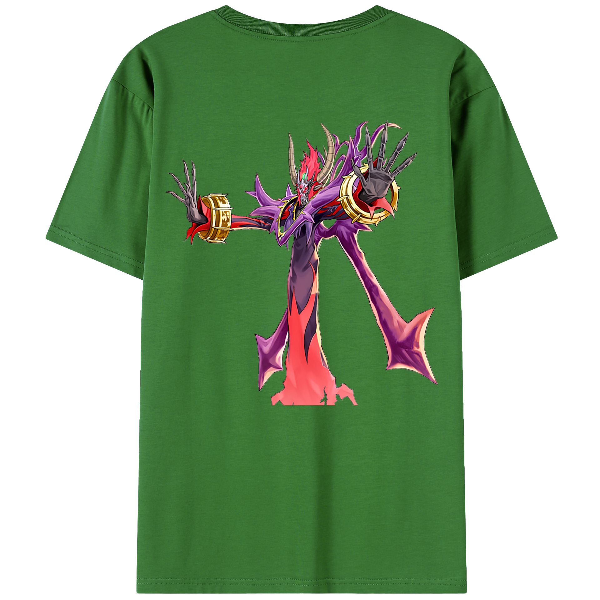 （画像用） 遊☆戯☆王 Yu-Gi-Oh! レディース半袖Tシャツ(バックプリント)